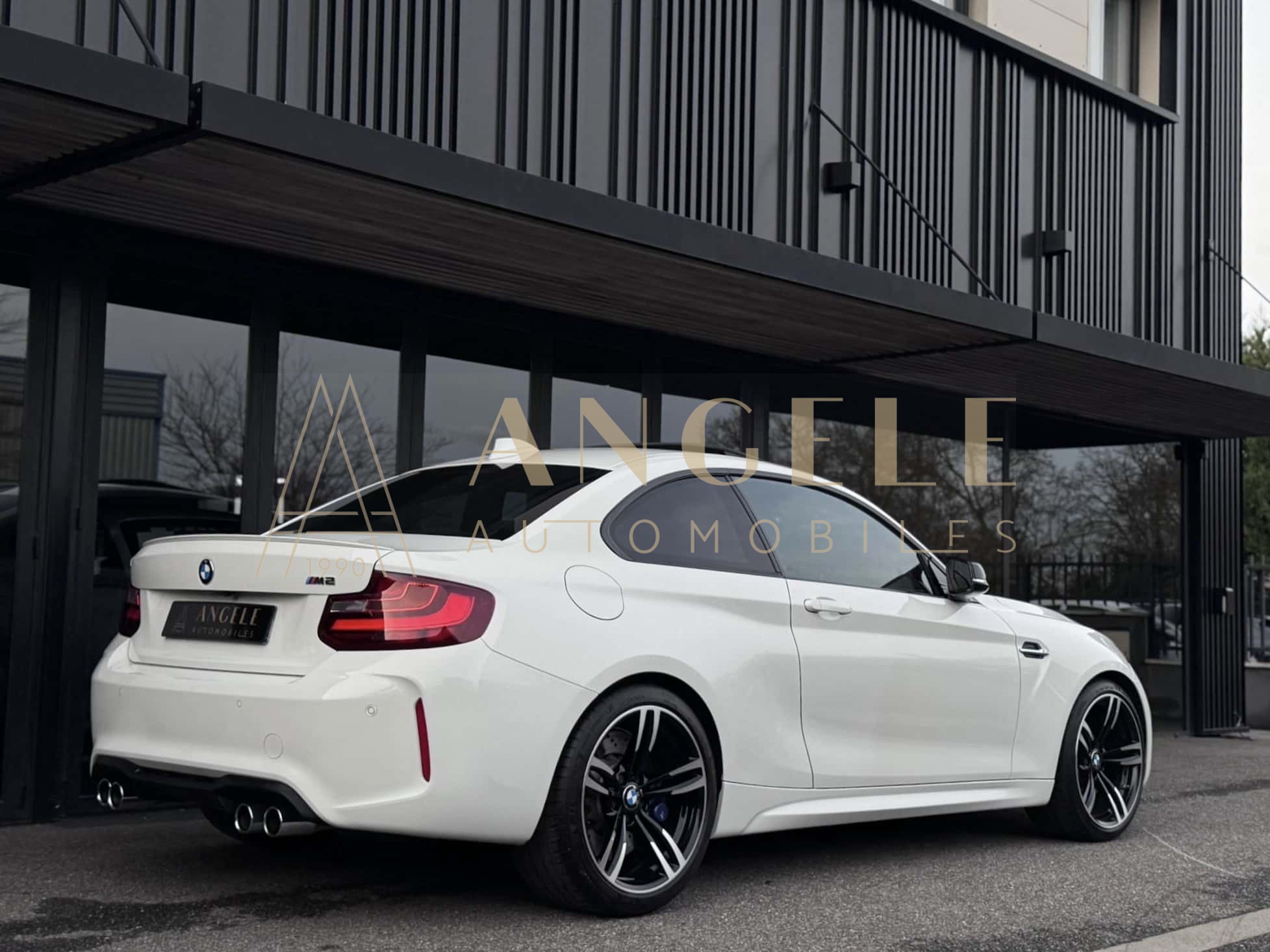 BMW M2 F87 Alpinweis ANGELE AUTOMOBILES TOULOUSE