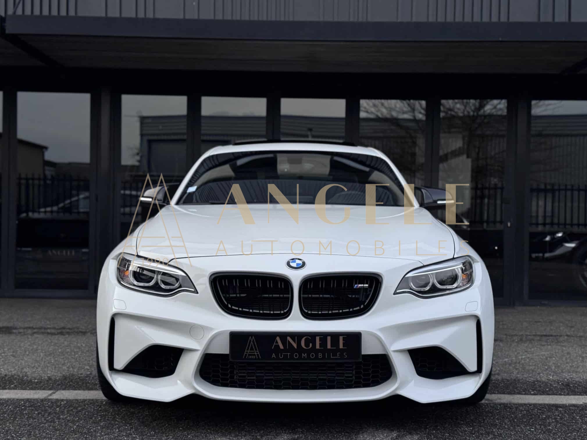 BMW M2 F87 Alpinweis ANGELE AUTOMOBILES TOULOUSE