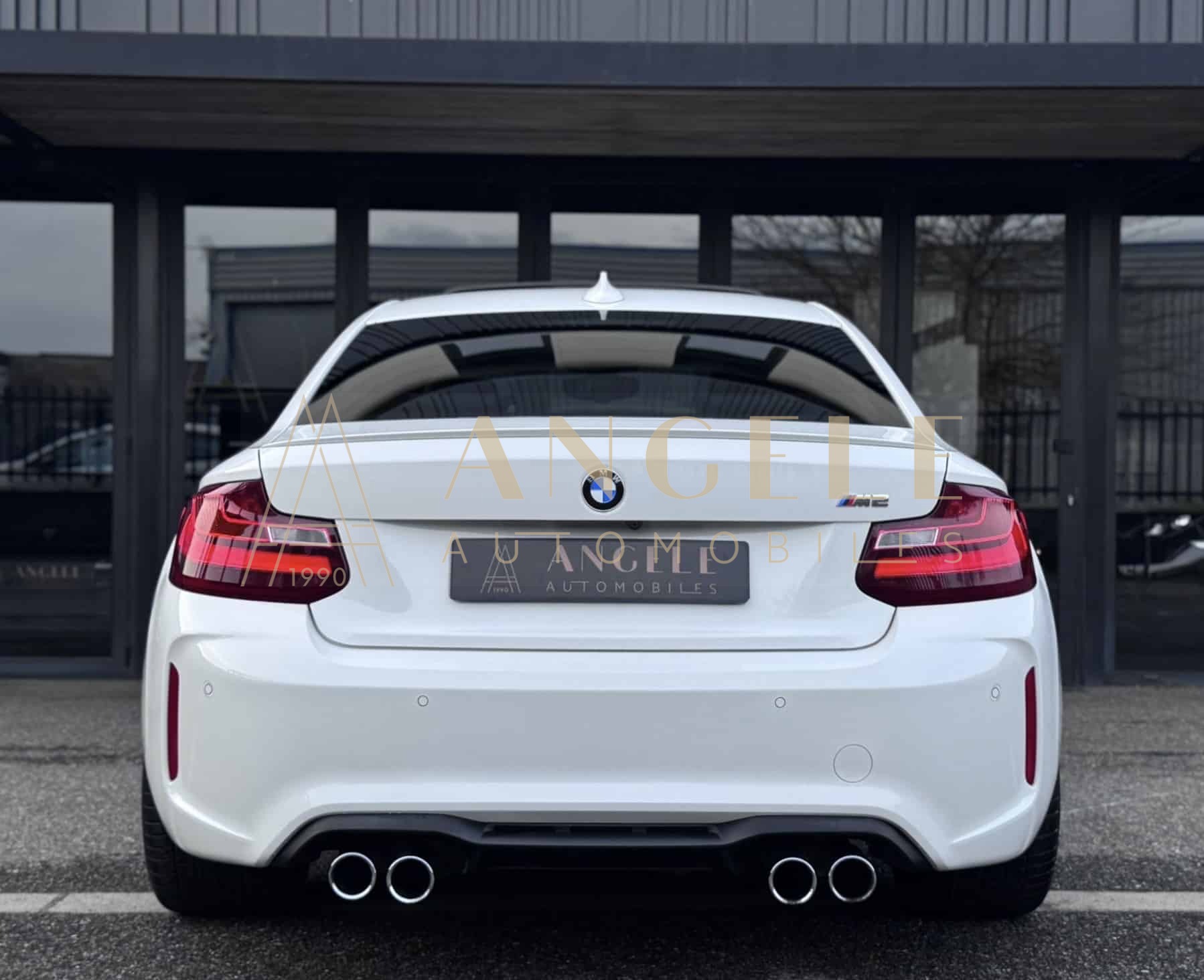 BMW M2 F87 Alpinweis ANGELE AUTOMOBILES TOULOUSE