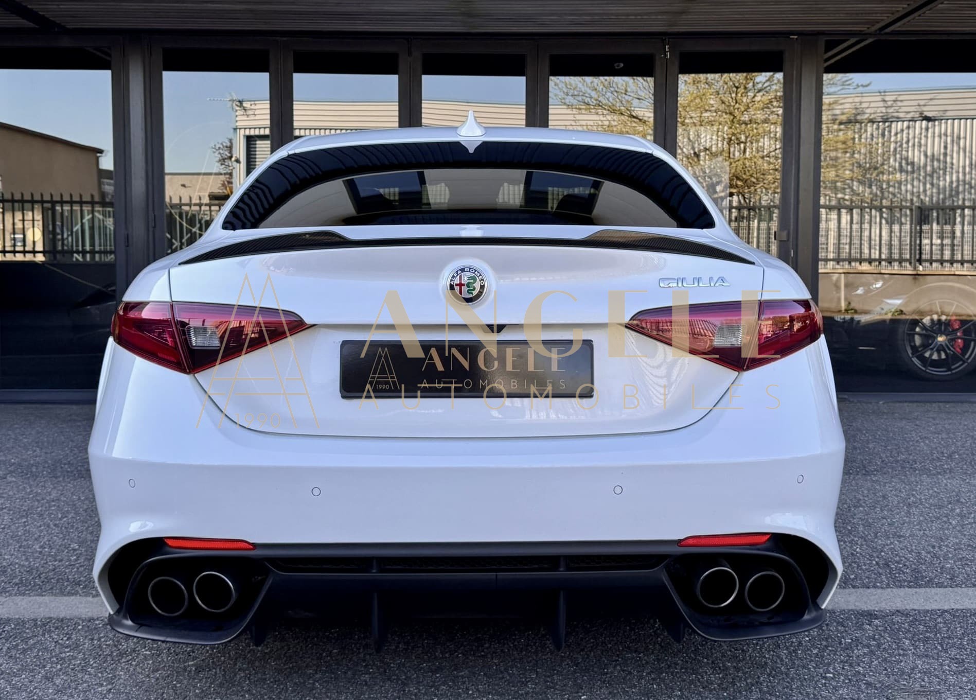 ALFA ROMEO GIULIA QUADRIFOGLIO ANGELE AUTOMOBILES TOULOUSE